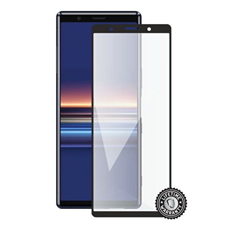 Screenshield SONY Xperia 5 J9210 Tempered Glass protection (full COVER black)