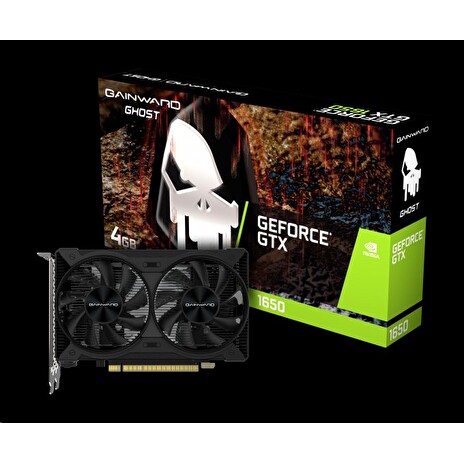 GAINWARD GTX 1650 Ghost D6 4GB GDDR6 128bit HDMI 2xDP - Mini-ITX, 2xFan