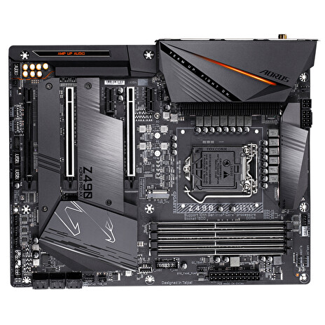 GIGABYTE MB Sc LGA1200 Z490 AORUS PRO AX, Intel Z490, 4xDDR4, VGA, WI-FI