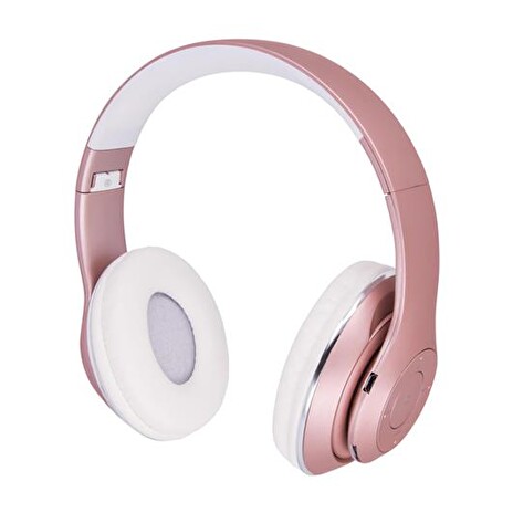 Sluchátka Bluetooth FOREVER BHS-300 PINK