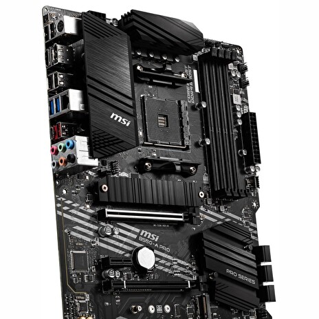 MSI B550-A PRO / B550 / AM4 / 4x DDR4 DIMM / 2x M.2 / HDMI / DP / USB Type-C / ATX