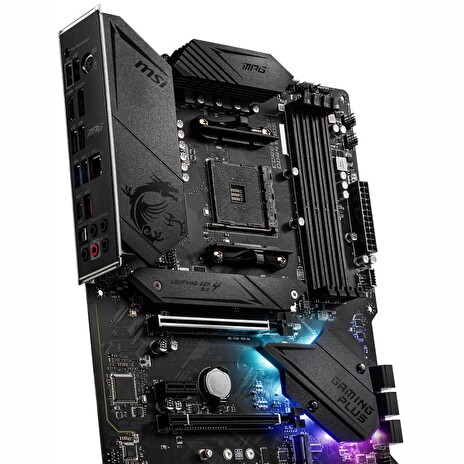MSI MPG B550 GAMING PLUS / B550 / AM4 / 4x DDR4 DIMM / 2x M.2 / HDMI / DP / USB-C / ATX