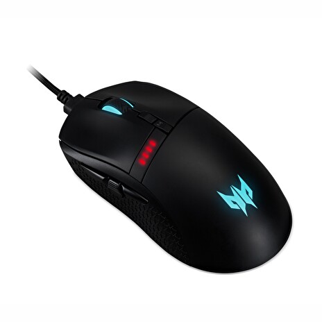 Acer PREDATOR CESTUS 350 herní myš, 2.4GHz Wireless/USB cable Dual mode ; 5 stupňů DPI až 16000; Pixart3; 5 profilů; 8 tlačítek