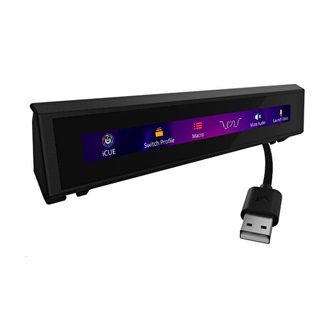 Corsair iCUE NEXUS Companion Touch Screen, 262K Colors, Black