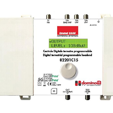 Anténní zesilovač programovatelný Emme Esse 82201C15 Profiler Domino 15