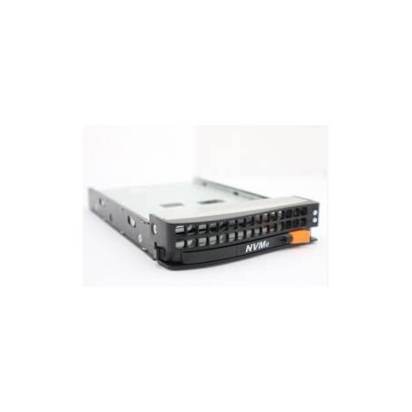 SUPERMICRO Black gen-5 3.5-to-2.5 NVMe drive tray, Orange tab (81x/82x sasi)