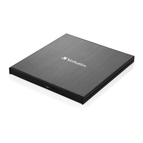 VERBATIM externí mechanika DVD-RW Rewriter USB-C, černá