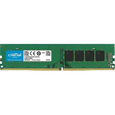 CRUCIAL 8GB UDIMM DDR4 2666MHz CL19 1.2V BULK