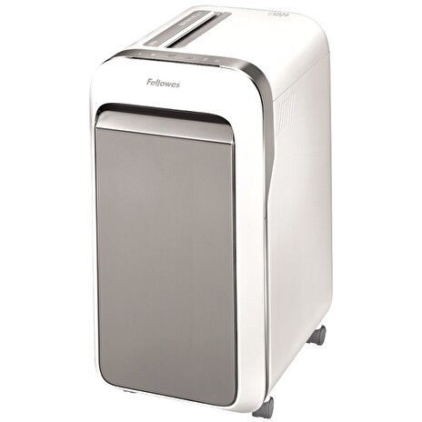 FELLOWES skartovač LX 221/ křížový řez 2x12mm/ objem koše 30 l/ stupeň utajení P-5 (tajné)/ bílý