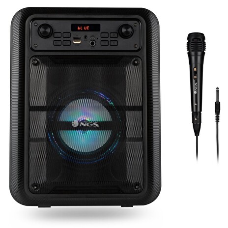 NGS ROLLER LINGO BLACK/ BT repro/ 20W/ TWS/ USB/ MIC/ Černé