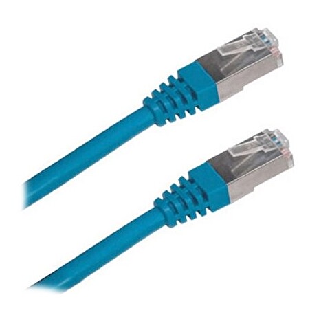 XtendLan Patch kabel Cat 5e FTP 1m - modrý