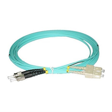 XtendLan FO patch ST-SC 2m 50/125 duplex, OM3, LS0H