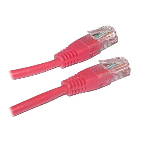 XtendLan Patch kabel Cat 5e UTP 0,5m - červený