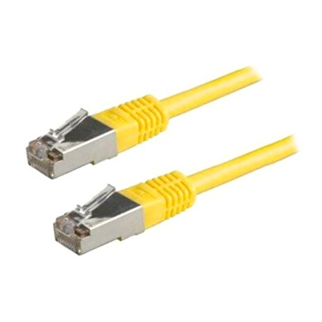 XtendLan Patch kabel Cat 5e FTP 1m - žlutý