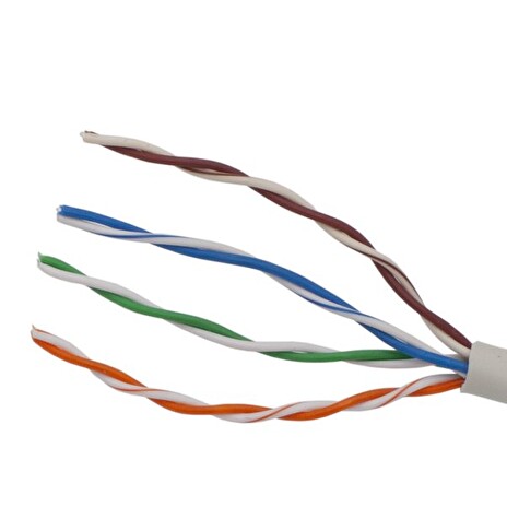 PLANET kabel UTP, drát, 4pár, Cat 5e, Planet Elite, Dca, 2404N03 (balení 100m)