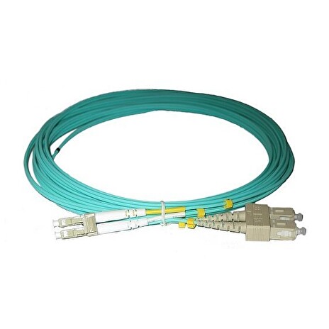 XtendLan FO patch LC-SC 1m 50/125 duplex, OM3, LS0H