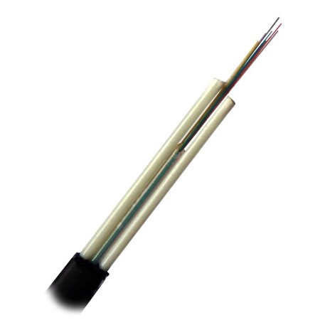 XtendLan FO kabel, 9/125, 8c, plochý, drop, 7,5x4mm, G.652D, sklolaminátová výztuž 2*2mm, 5kN, 1km cívka s konektory
