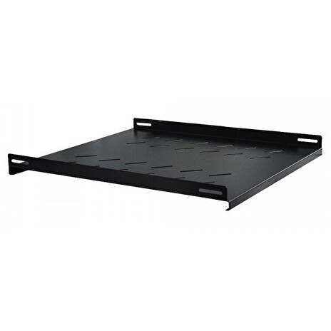 XtendLan Police 350mm pro stojanové rozvaděče ECO, hloubka 600, 60kg nosnost, černá