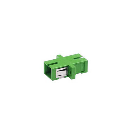 XtendLan SC-SC simplex adapter SM, APC , zelený, do optických rozvaděčů