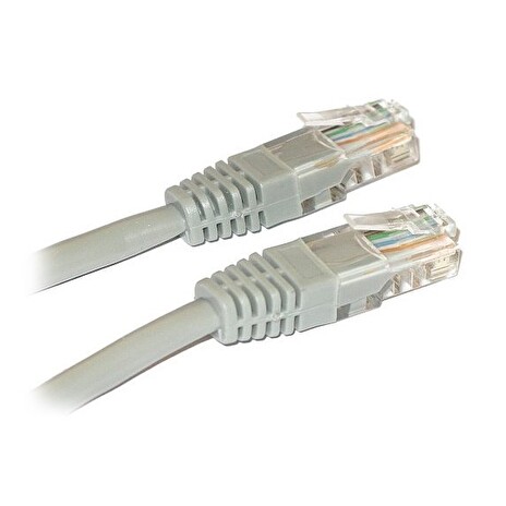 XtendLan Patch kabel Cat 5e UTP 1m - šedý