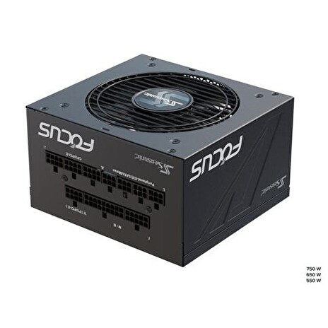 SEASONIC zdroj PX-550 Focus Plus SSR-550PX 80+ PLATINUM s akt PFC (ventilátor 14cm)