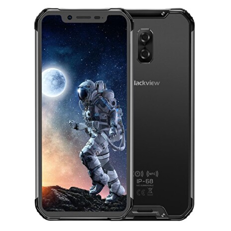 iGET Blackview GBV9600E Black odolný dle MIL-STD-810G, 6,21" FHD+, 4GB+128GB, DualSIM, NFC