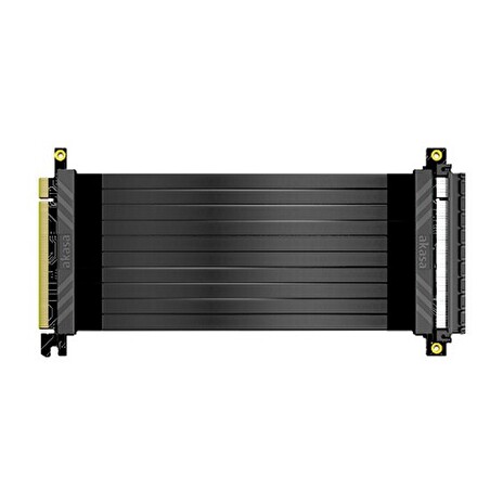 AKASA kabel pro VGA RISER BLACK X2 / AK-CBPE01-20B / PCIe 3.0 x16 / 20 cm / černý
