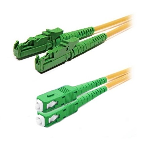 XtendLan FO patch E2000/APC-SC/APC 5m 9/125 duplex, LS0H, G.652d