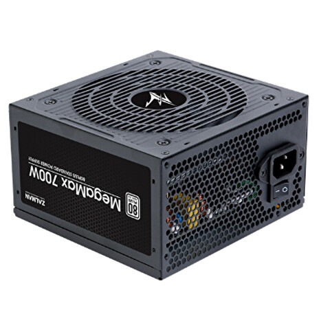 Zdroj Zalman ZM700-TXII MegaMax 700W, 80 PLUS Standard 230V EU, ATX12V 2.3, aPFC 99%, 12cm fan, ErP