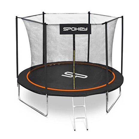 Trampolína SPOKEY JUMPER 244cm černo-oranžová