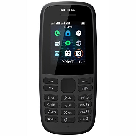 Nokia 105 DS 2019 1,77"/ DualSIM/ černá