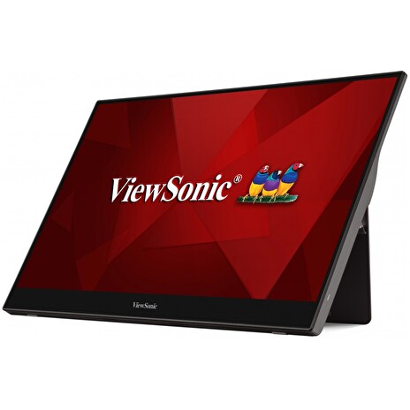 ViewSonic VG1655 - přenosný mon./ 15,6"/ IPS/ 16:9/ 1920x1080/ 6,5ms/ 250cd/m2/ miniHDMI/ 2xUSB-C/ integ. stojan/ repro