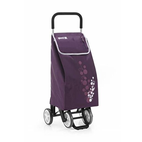 Vozík nákupní GIMI TWIN PURPLE 56L 154319