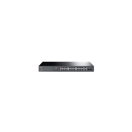 TP-Link switch TL-SG1428PE, 28xGbE RJ45, 2xSFP, PoE, 250W, 2x Fan