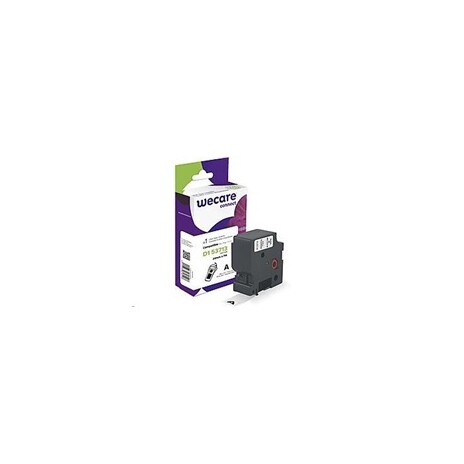 WECARE páska pro DYMO S0720930, Black/White, 24mm x 7m