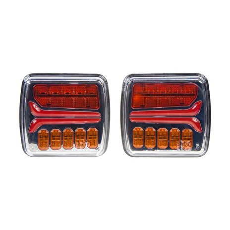 Dynamické blinkry LED CARCLEVER zadní 2 světla trl21led