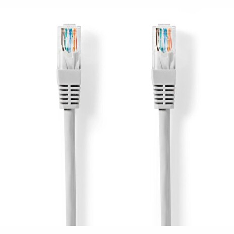 Nedis CCGT85100GY100 - Síťový Kabel Cat 5e UTP | RJ45 (8P8C) Zástrčka – RJ45 (8P8C) Zástrčka | 10 m | Šedý