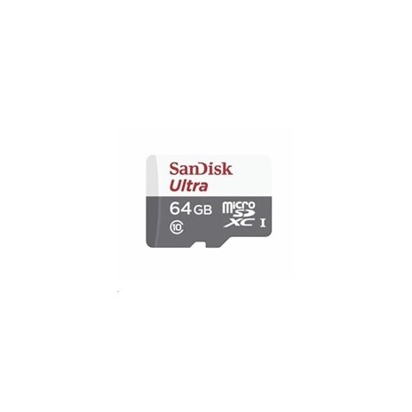 Sandisk MicroSDXC karta 64GB Ultra (80MB/s, Class 10 UHS-I, Android)