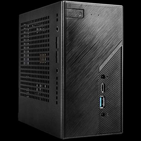 ASRock mini PC H470 1x LGA1200 (65W),2x SODIMM DDR4, M.2+2x 2,5 SATA,1Gb LAN, HDMI, DP, DP via USB-C, VGA, 120W