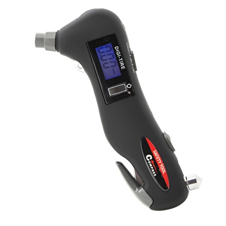 Měřič tlaku v pneu Compass SAFETY TOOL