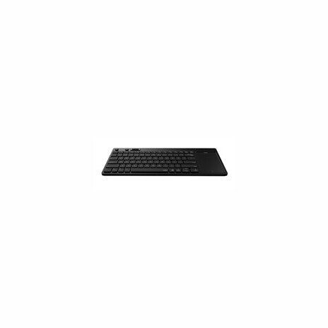 RAPOO klávesnice K2800 bezdrátová s TouchPadem, černá