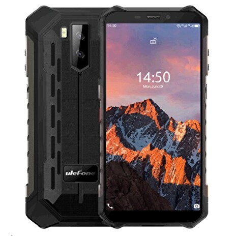 UleFone Armor X5 PRO DS 4+64GB gsm tel. Black