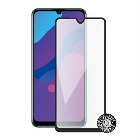 Screenshield HONOR 9A Tempered Glass protection (full COVER black)