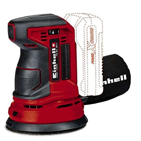 Excentrická bruska Einhell TE-RS 18 Li-Solo Expert bez baterie