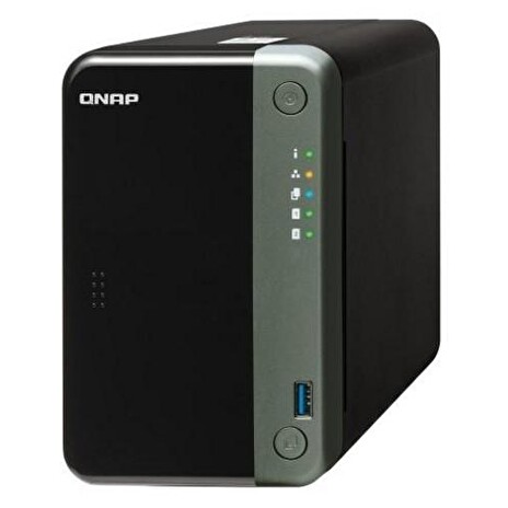 QNAP TS-253D-4G TurboNAS server s RAID, 4GB DDR4, pro 2x SATA3 HDD/SSD (USB3+USB2+ 2xGLAN datové úložiště)