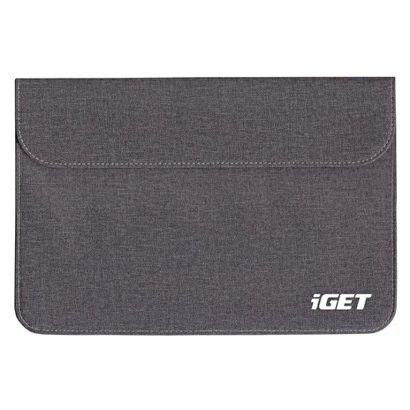 iGET iC10 - univerzální pouzdro do 10.1" pro tablety, s magnetickým uzavíráním - šedočerná