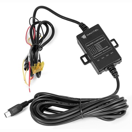 NAVITEL SMART BOX MAX/ chrání baterii vozidla před vybitím/ mini USB/ micro USB přes adaptér/ napětí 12-40 V