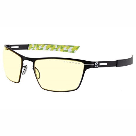 GUNNAR kancelářske/herní brýle ESL BLADE ONYX * jantárová skla * BLF 65 * GUNNAR focus