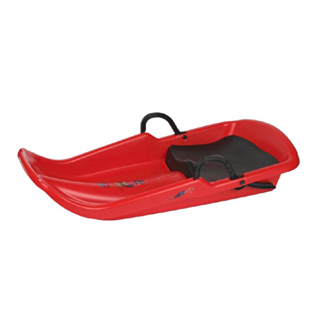 Dětský bob TEDDIES CYCLONE RED 80x40cm