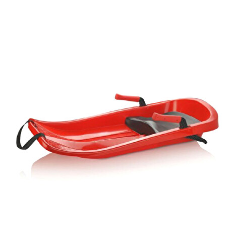 Dětský bob TEDDIES CHAMPION RED 85x40cm